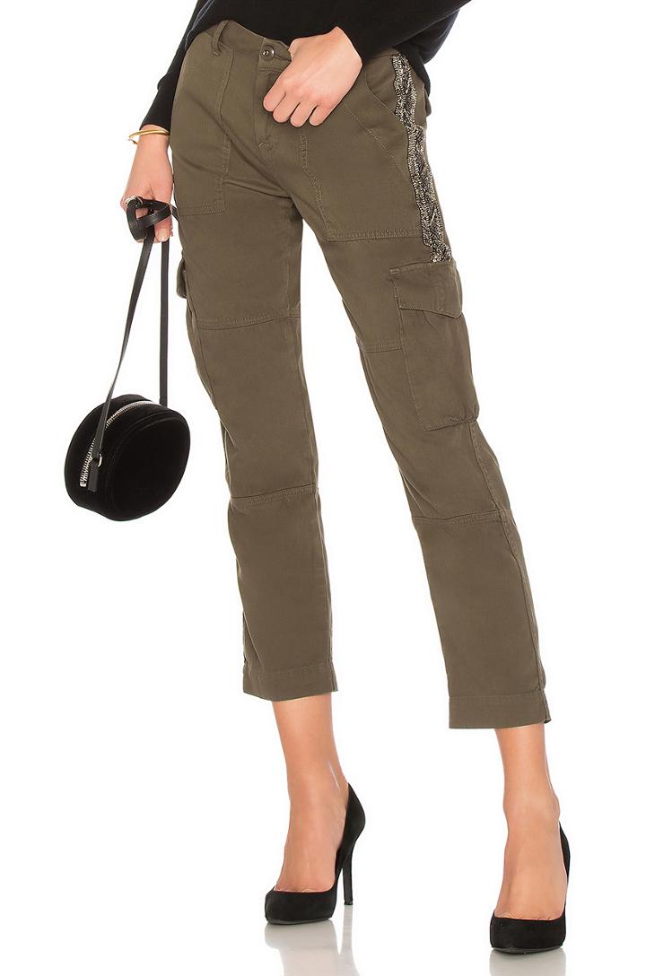 Embellished Cargo Pant