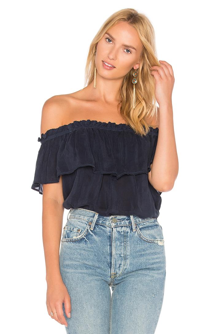 Morgan Ruffle Top