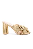 Penny High Heel Pleated Knot Slide