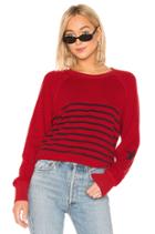 Striped Raglan Pullover
