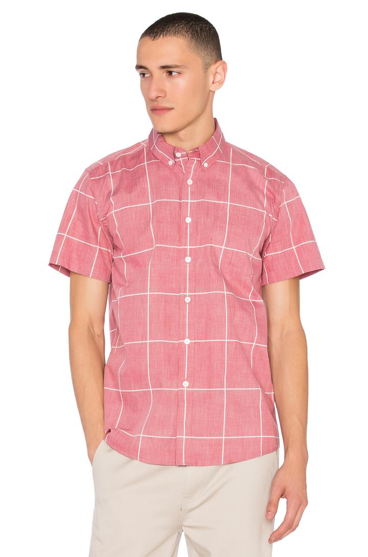 Esquina Reverse Print S/s Button Down