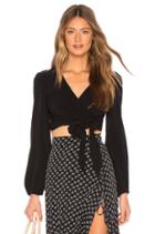 Long Sleeve That's A Wrap Crop Top