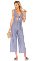 X Revolve Tie Front Cullotte Jumpsuit