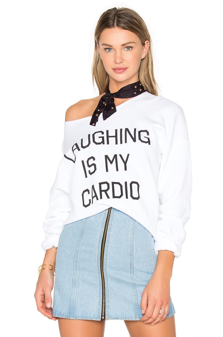 Laughing Is My Cardio Top