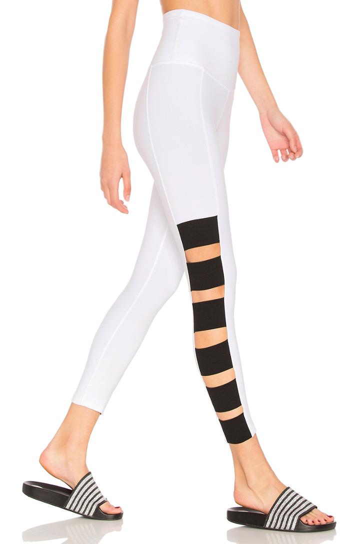 Wide Band Stacked Capri Legging