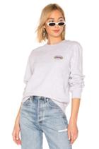 Oval Crew Neck Sweatshirt