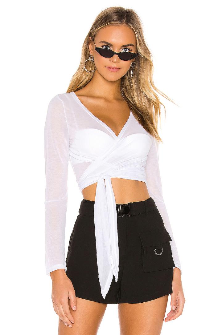 Drew Wrap Top