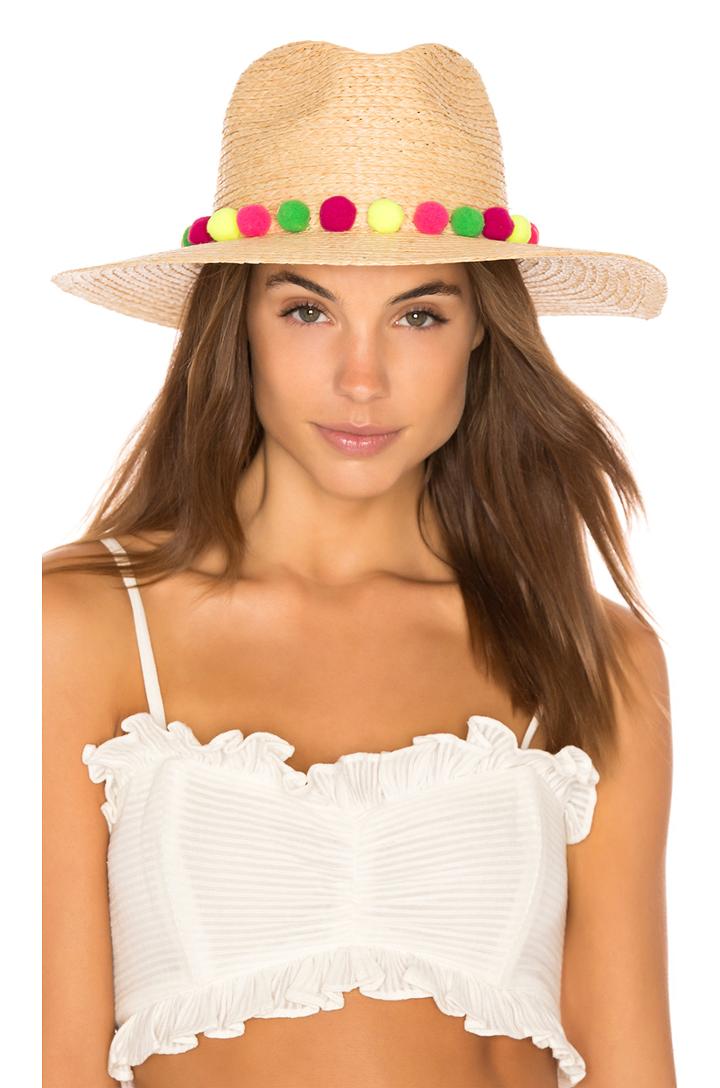 Pom Pompeii Wide Brim Hat