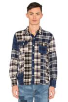 Patchwork Flannel Shirt