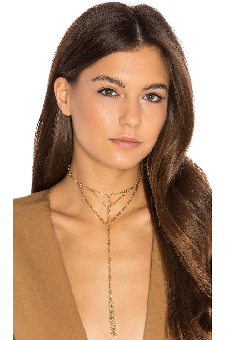 Tassel Lariat Choker