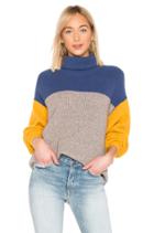 Softly Structured Colorblock Sweater