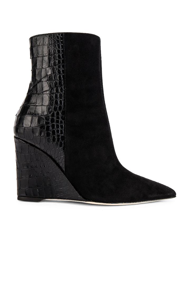 Wedged Bootie
