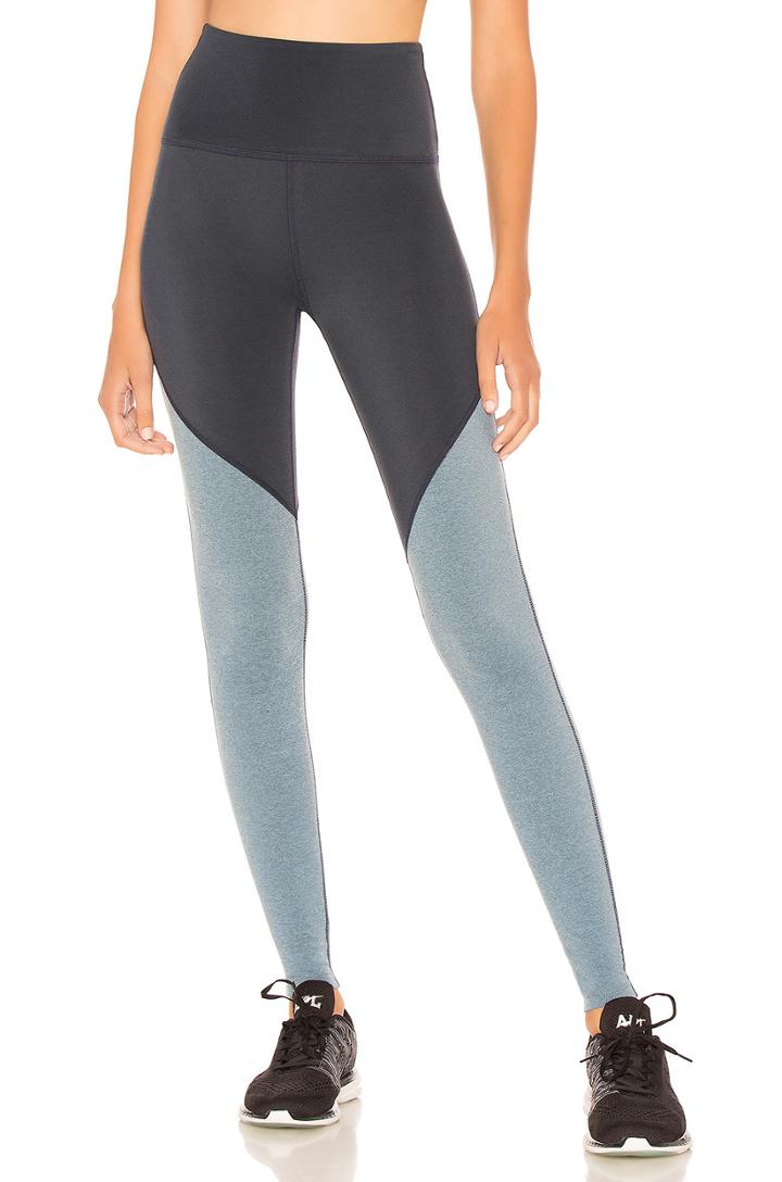 Plush Angled High Waisted Midi Legging