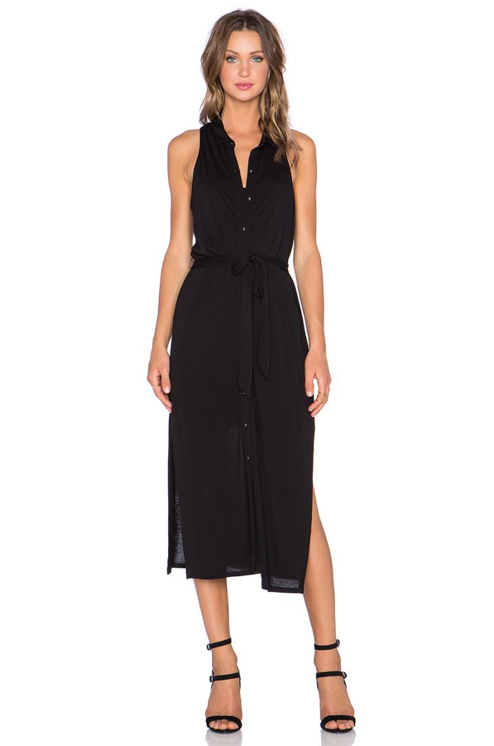 Collared Shirt Dress With Slip