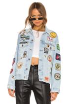 Oversized Embellished Trucker