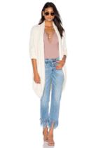 Fuzzy Open Cardigan