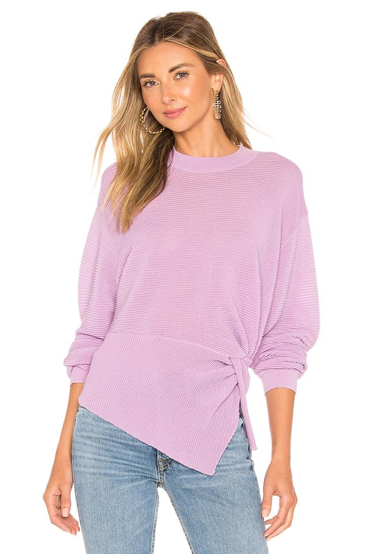 Long Sleeve Twist Sweater