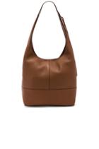 Unlined Slouchy Hobo With Whipstitch