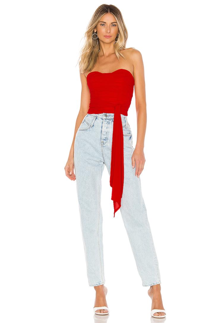 Mina Bustier Top