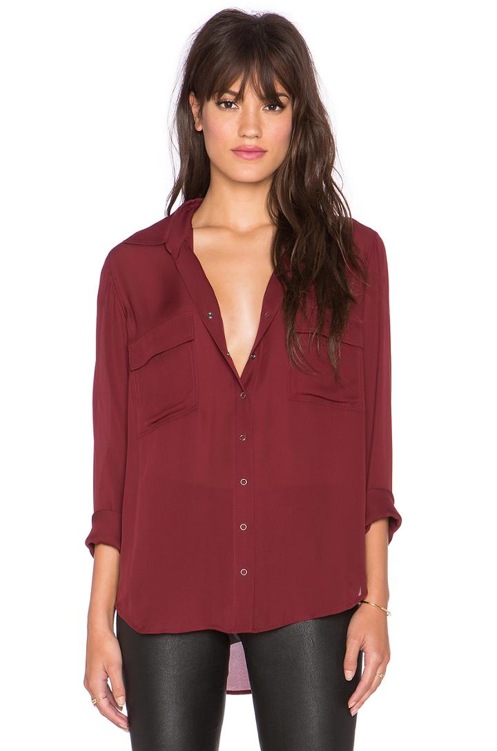 Margaret Double Pocket Blouse