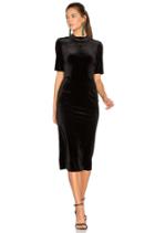Velvet Midi Dress