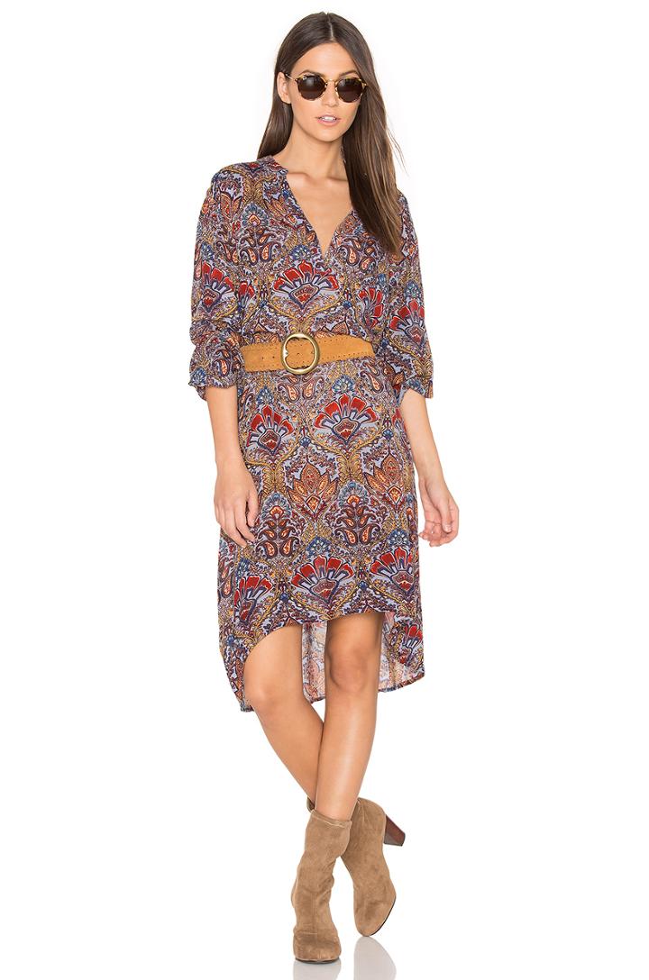 Batik Shirt Dress