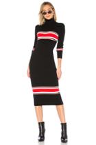 Sport Stripe Midi Dress
