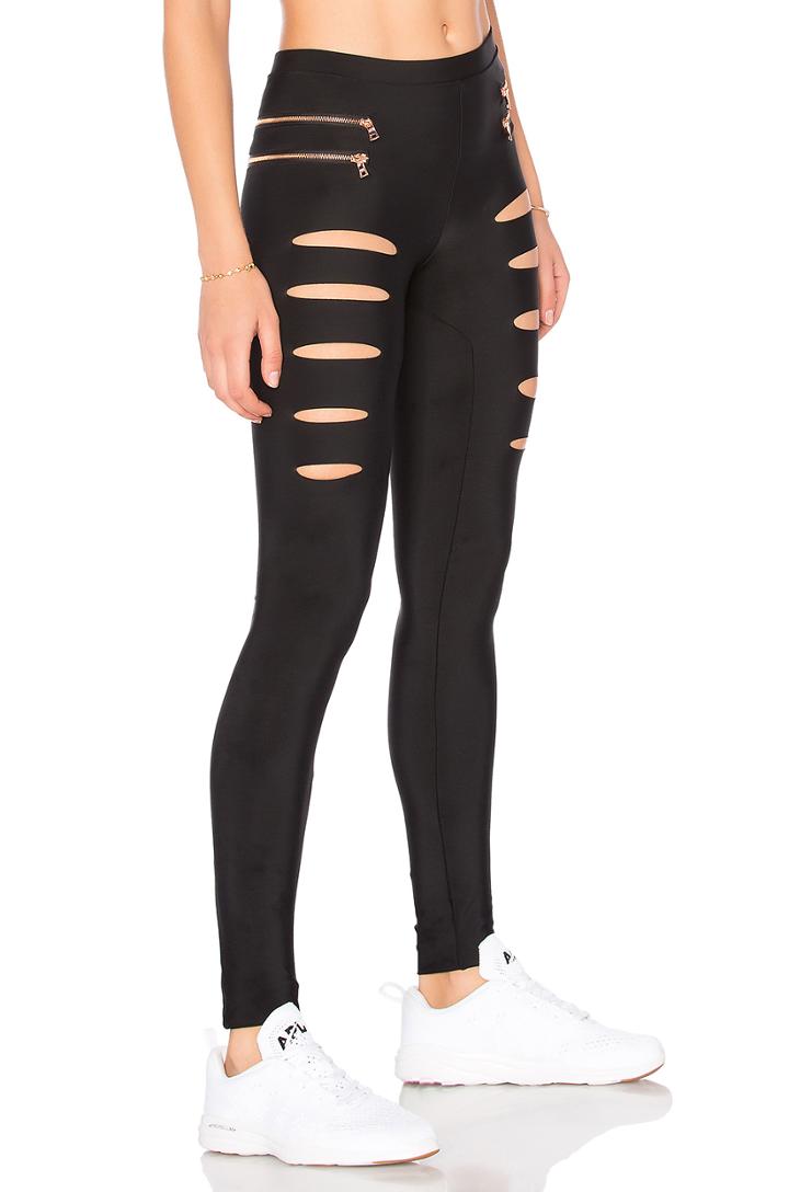 Fit Slashed Moto Legging