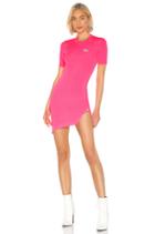 Fluorescent Asymmetrical Zip Dress