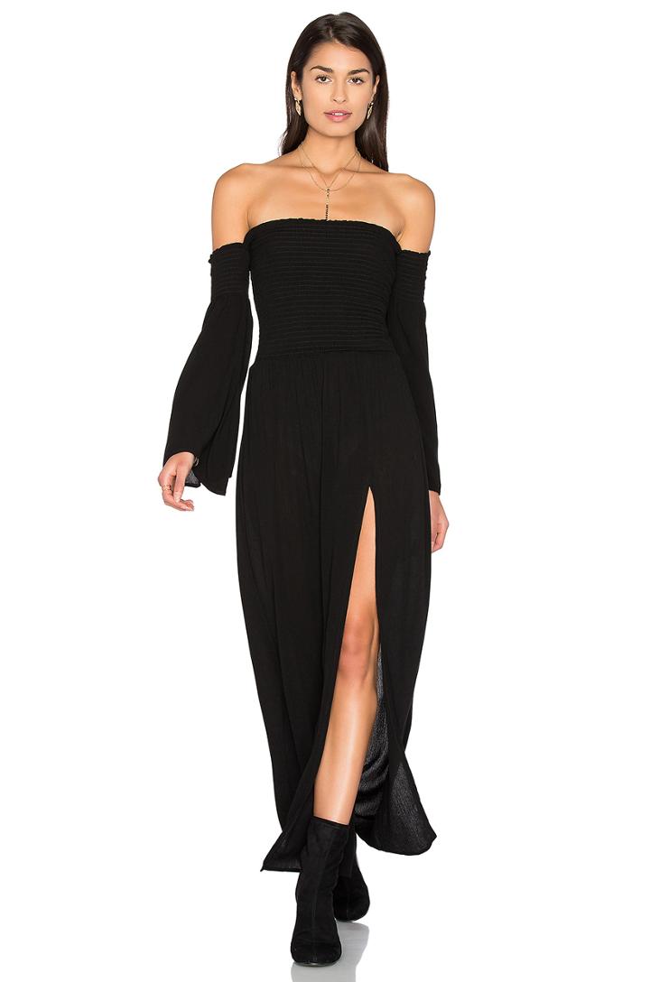 Off Shoulder Maxi Dress