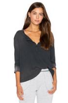 Distressed Jersey Henley