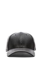 Luxe Carbon Leather Hat