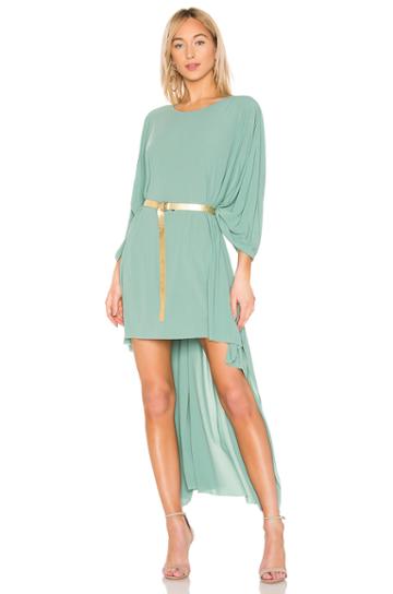 X Revolve Hi Low Poncho Dress