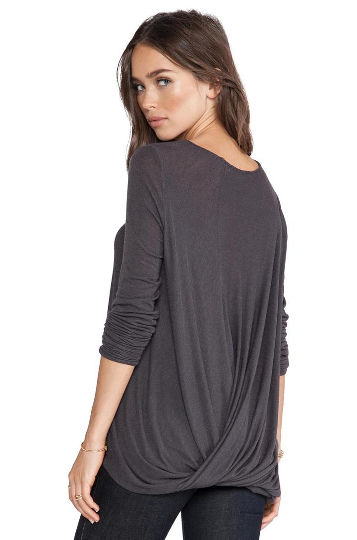 Twist Back Drape Top
