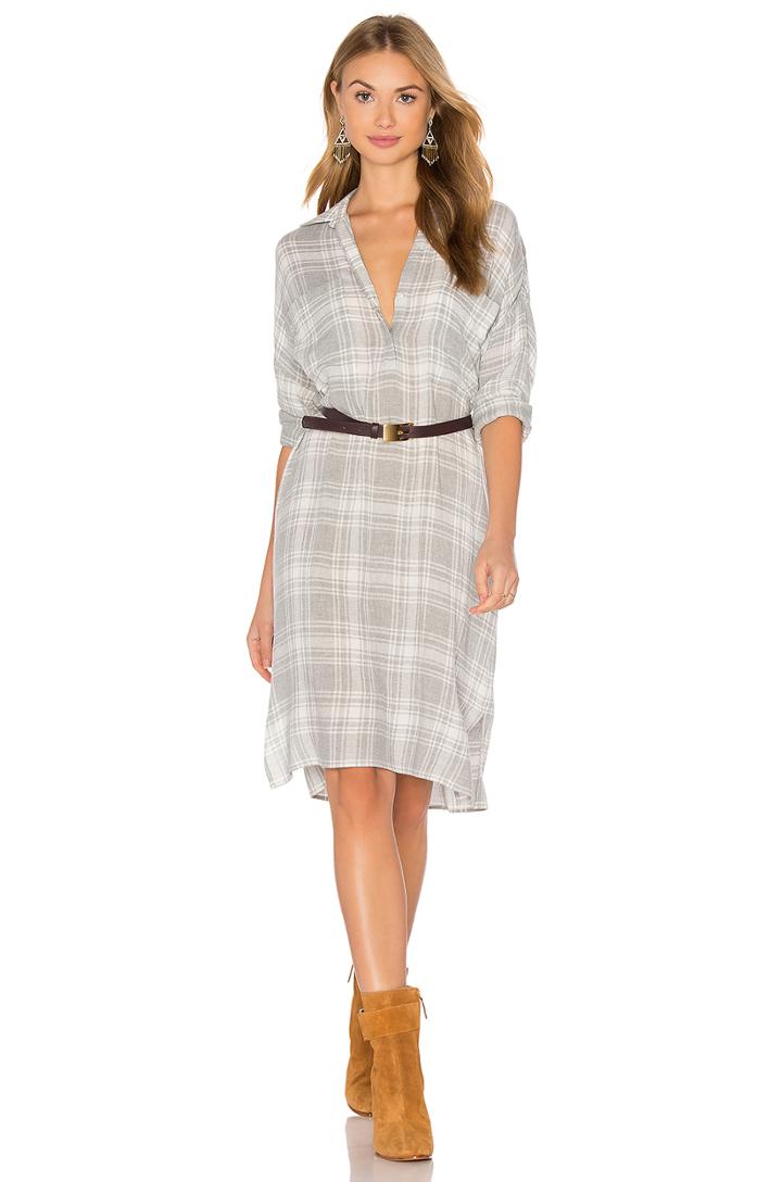 Oversized Shirt Dress