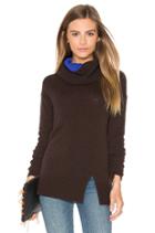 Two Tone Turtleneck Sweater