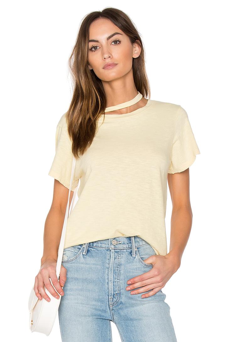 Double Neck Band Tee