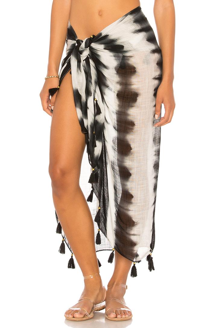 Beaded And Tasseled Wrap