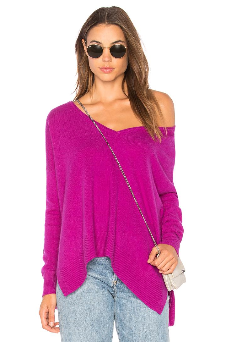Relaxed V Neck Sweater