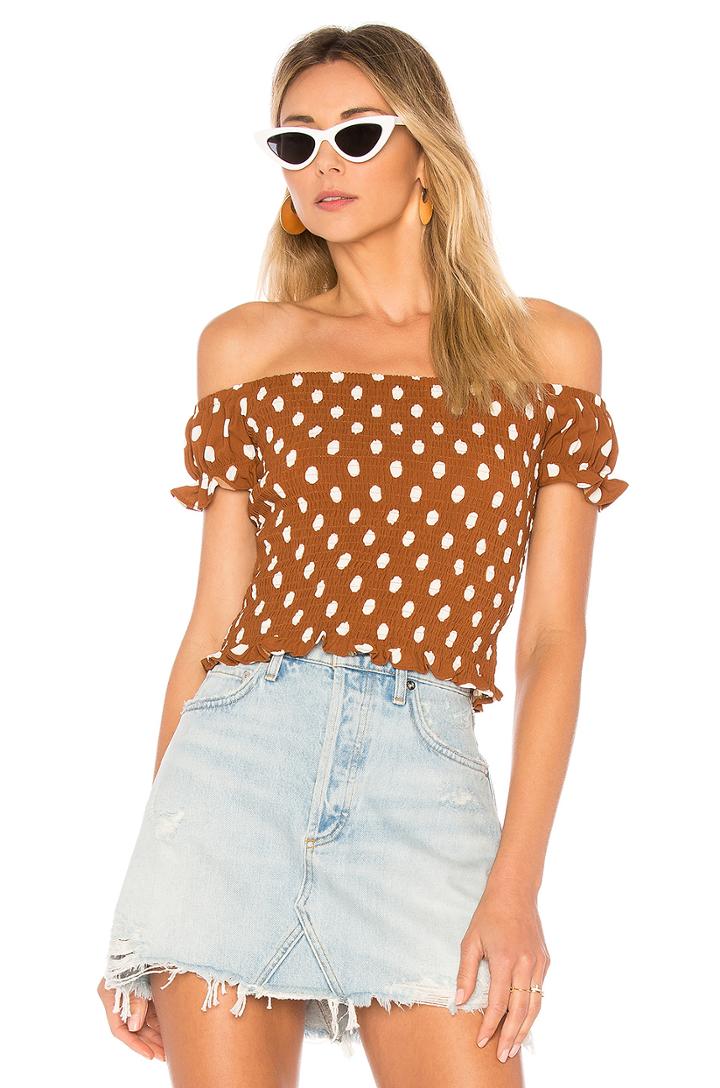 Maggie Smocked Top