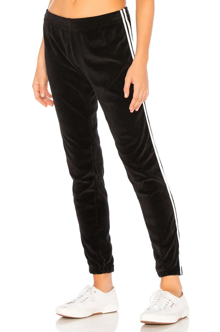 Mozzarella Velour Track Pant