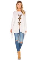 Chumash Zuma Tie Side Poncho
