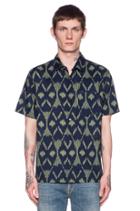 Playa Printed Button Down