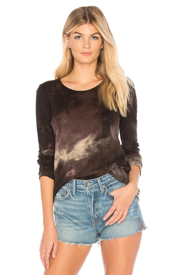 Destroyed Wash Crew Top