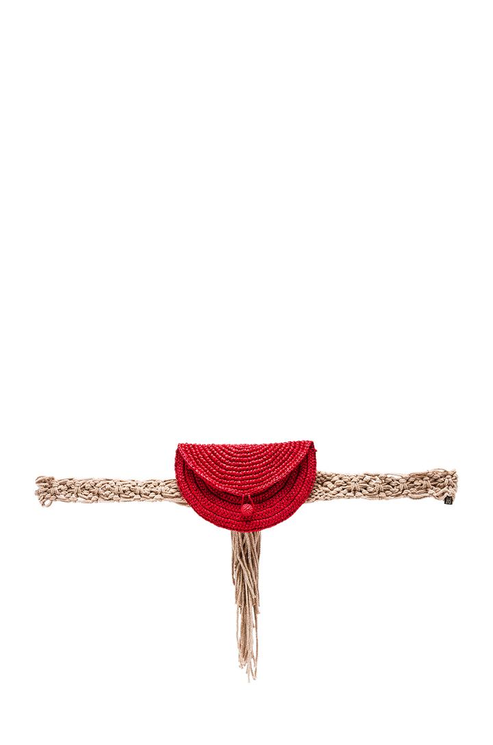 Peike Pochete Macrame Belt Bag