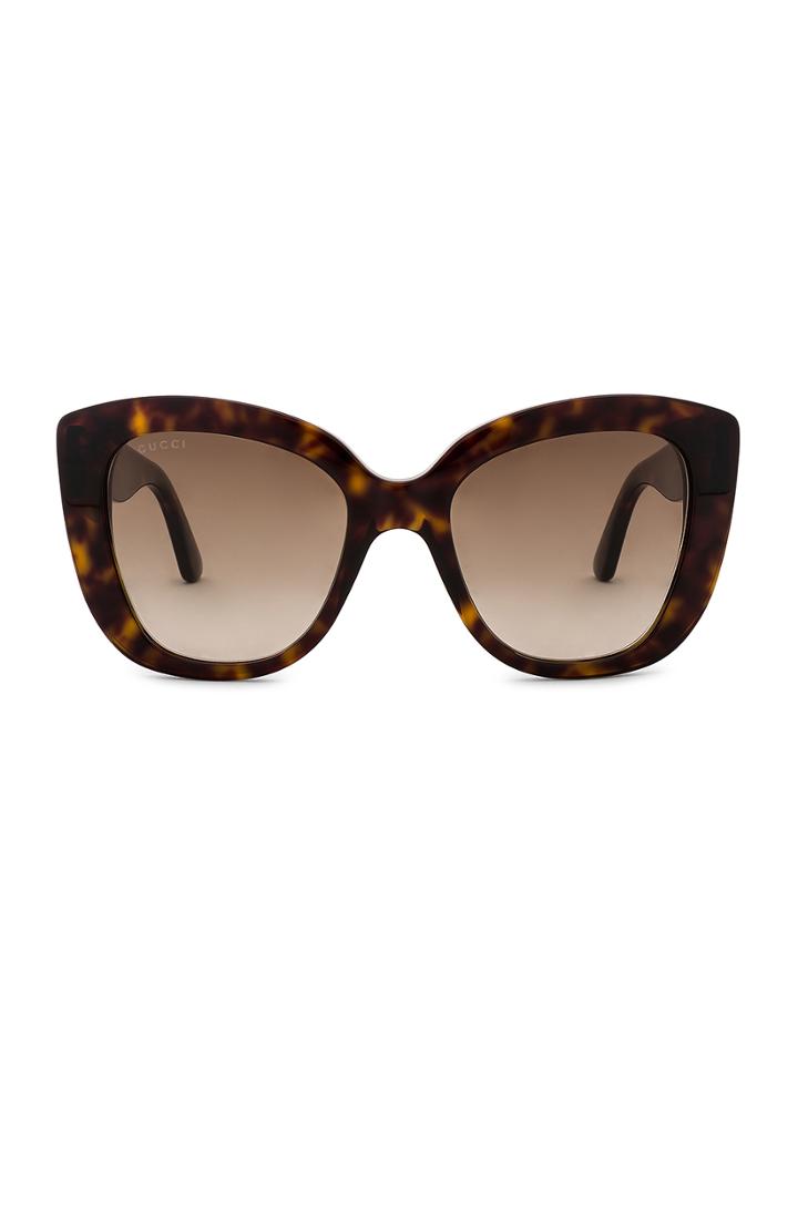 Oversize Square Cat Eye Acetate
