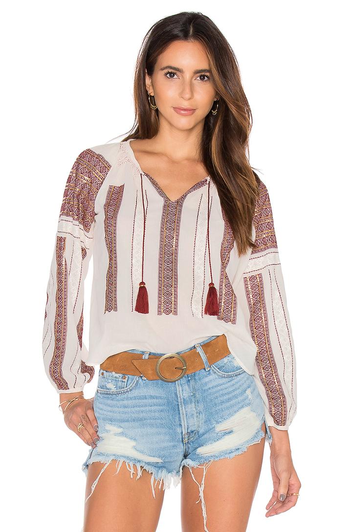 Lou Peasant Blouse