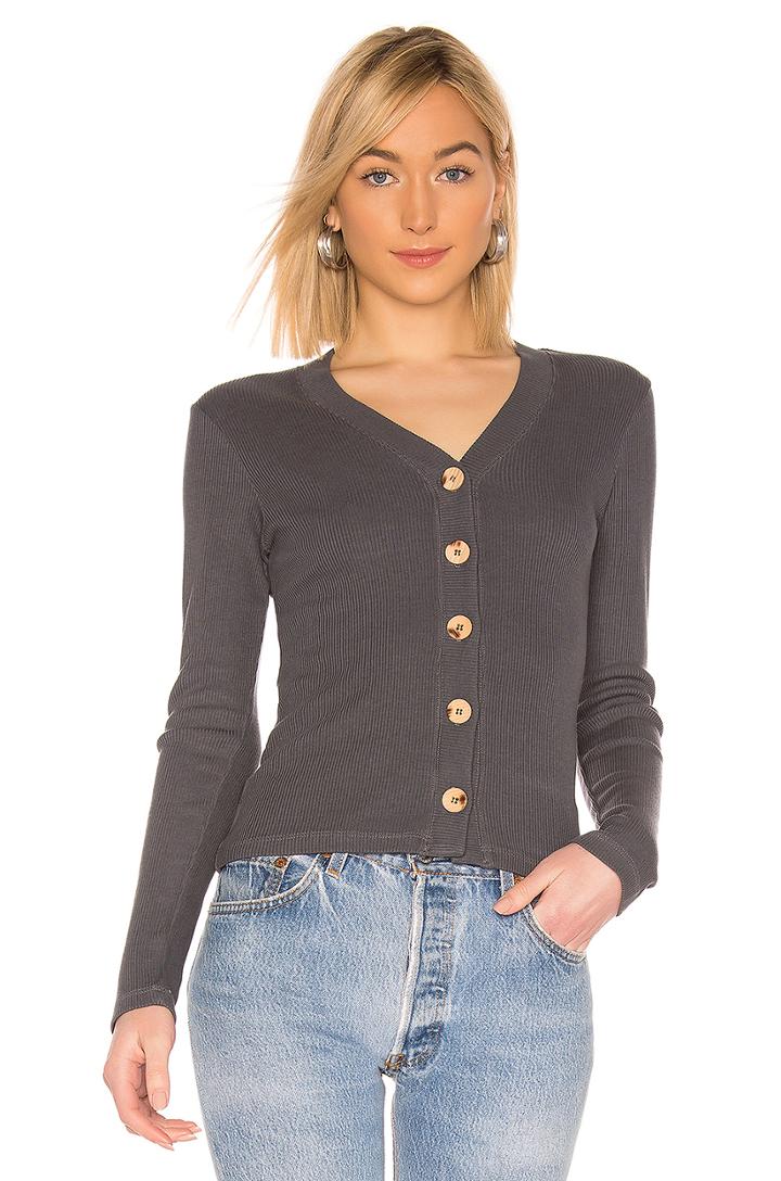 Wooden Button Cardigan