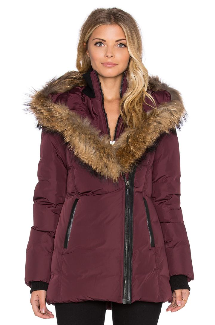 Adali Jacket With Asiatic Raccoon Fur