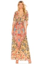 Printed Long Dress